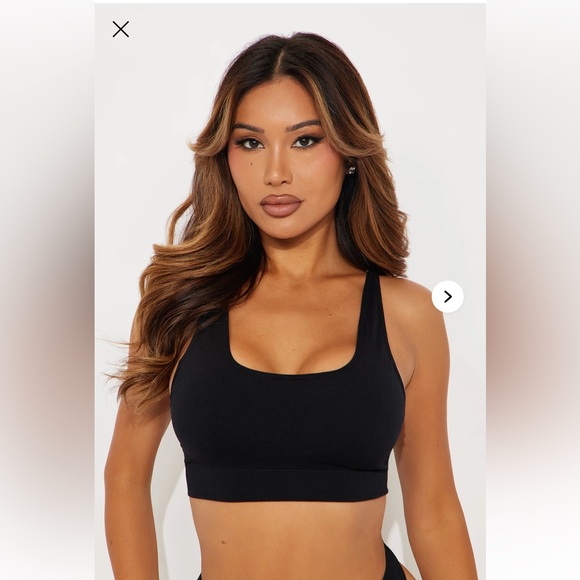 Fashion Nova Other - Fashion Nova Black and White Bralette